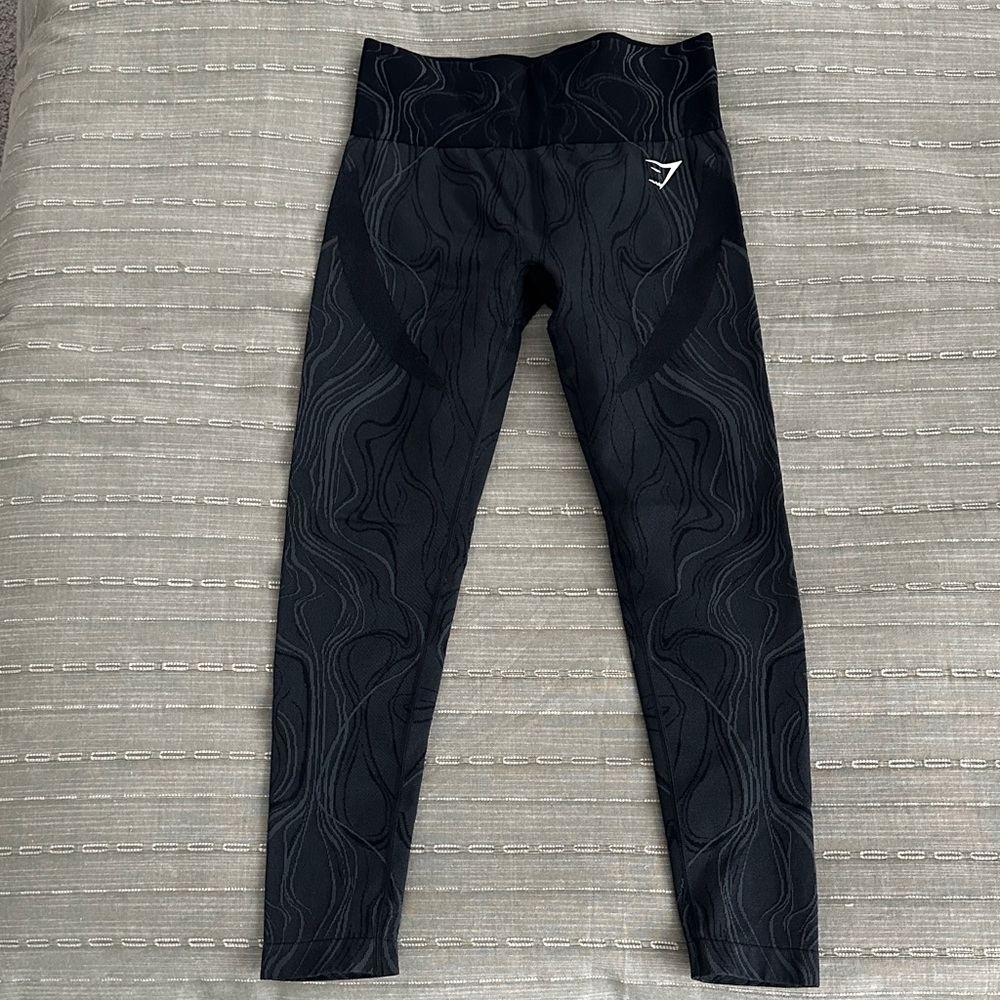 Gymshark Black and White Leggings